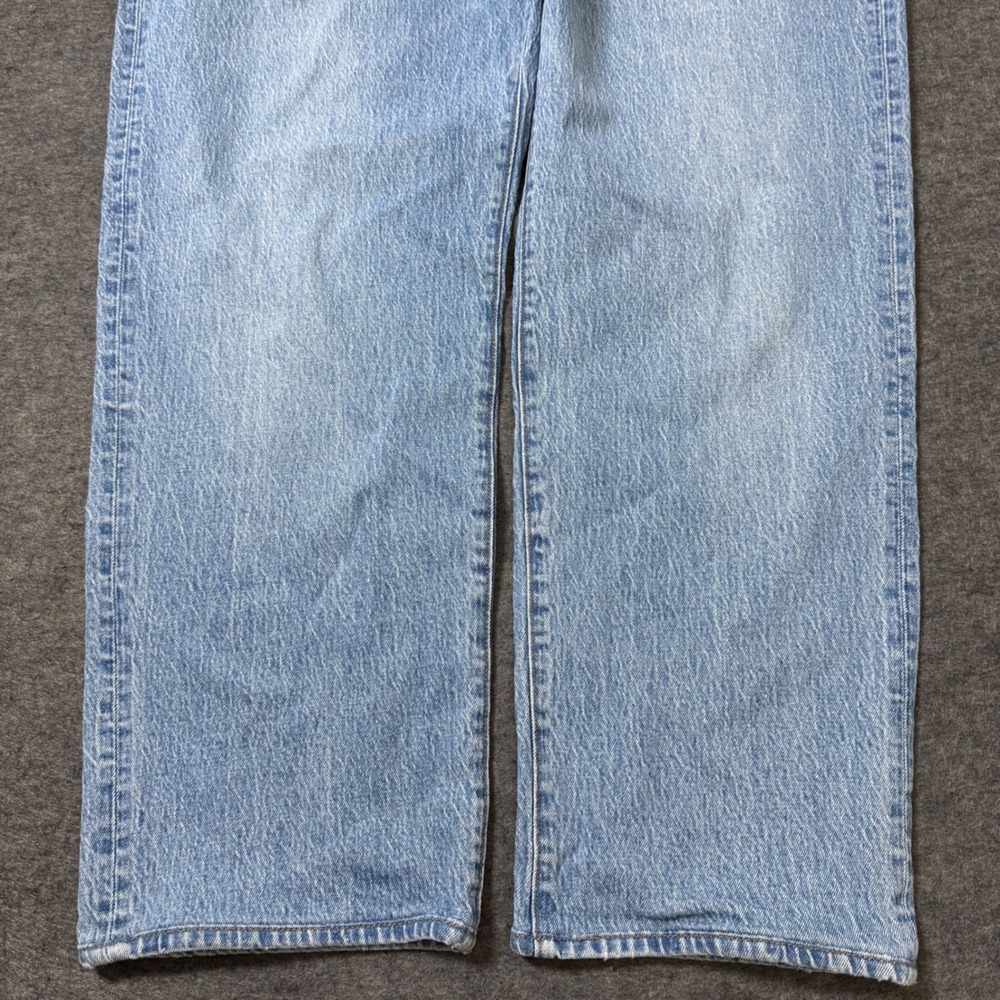 Madewell Athletic 1991 Straight Jeans Mens 36x30 (35x26) Light Wash Denim - Picture 2 of 11